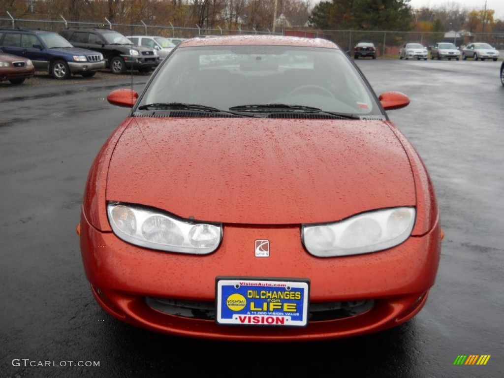 2002 S Series SC2 Coupe - Orange / Gray/Ebony photo #20