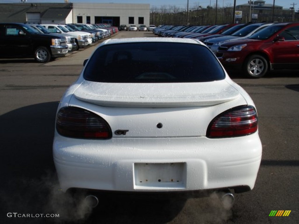 1999 Grand Prix GT Sedan - Arctic White / Graphite photo #5