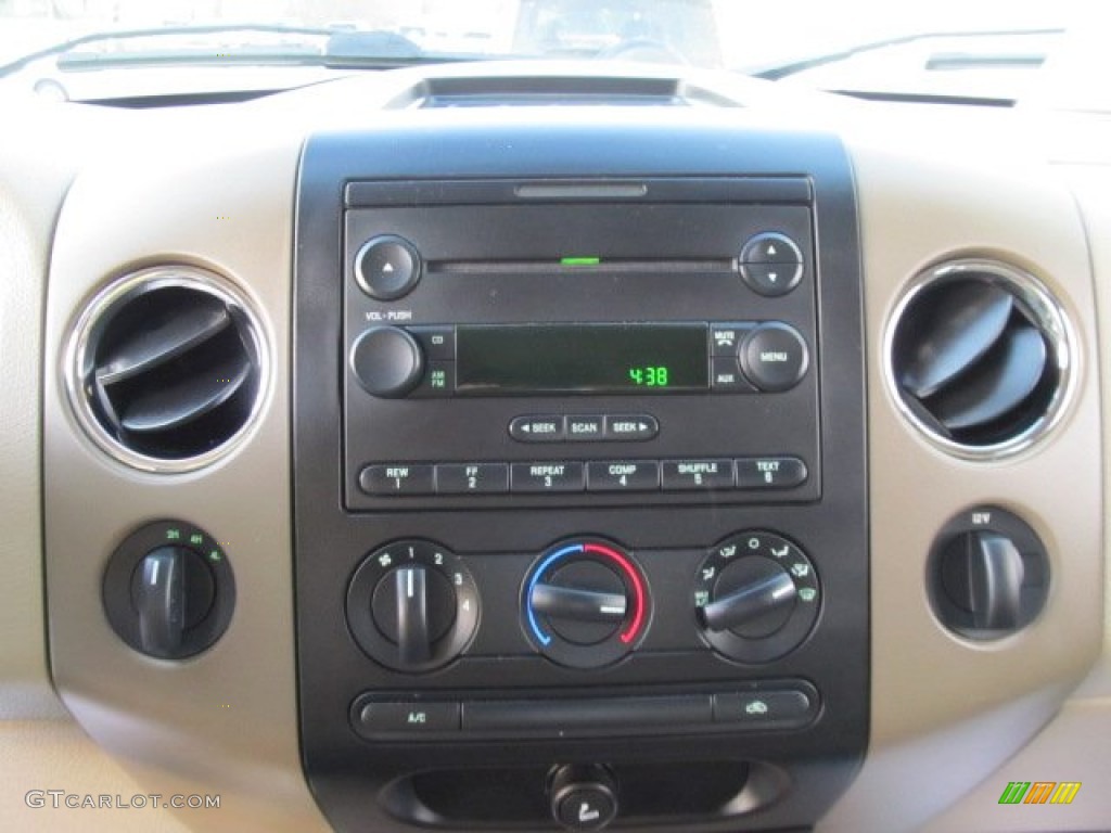 2005 F150 XLT Regular Cab 4x4 - Dark Stone Metallic / Tan photo #18