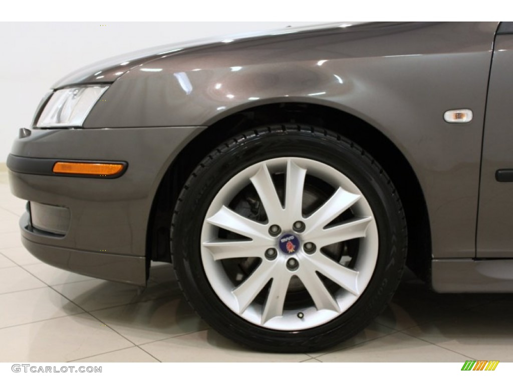 2007 9-3 2.0T Sport Sedan - Smoke Beige Metallic / Black/Gray photo #17