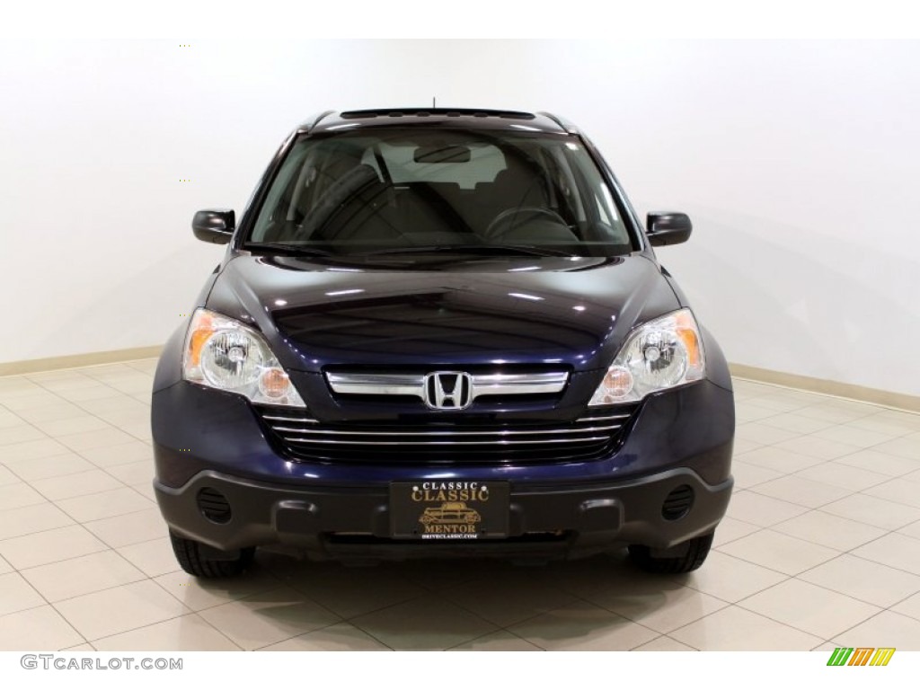 2007 CR-V EX 4WD - Royal Blue Pearl / Black photo #2