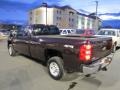 Dark Cherry Metallic - Silverado 2500HD Work Truck Extended Cab 4x4 Photo No. 23