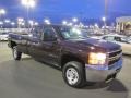 Dark Cherry Metallic 2009 Chevrolet Silverado 2500HD Work Truck Extended Cab 4x4 Exterior