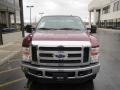 2008 Dark Toreador Red Ford F350 Super Duty XLT Crew Cab 4x4  photo #32