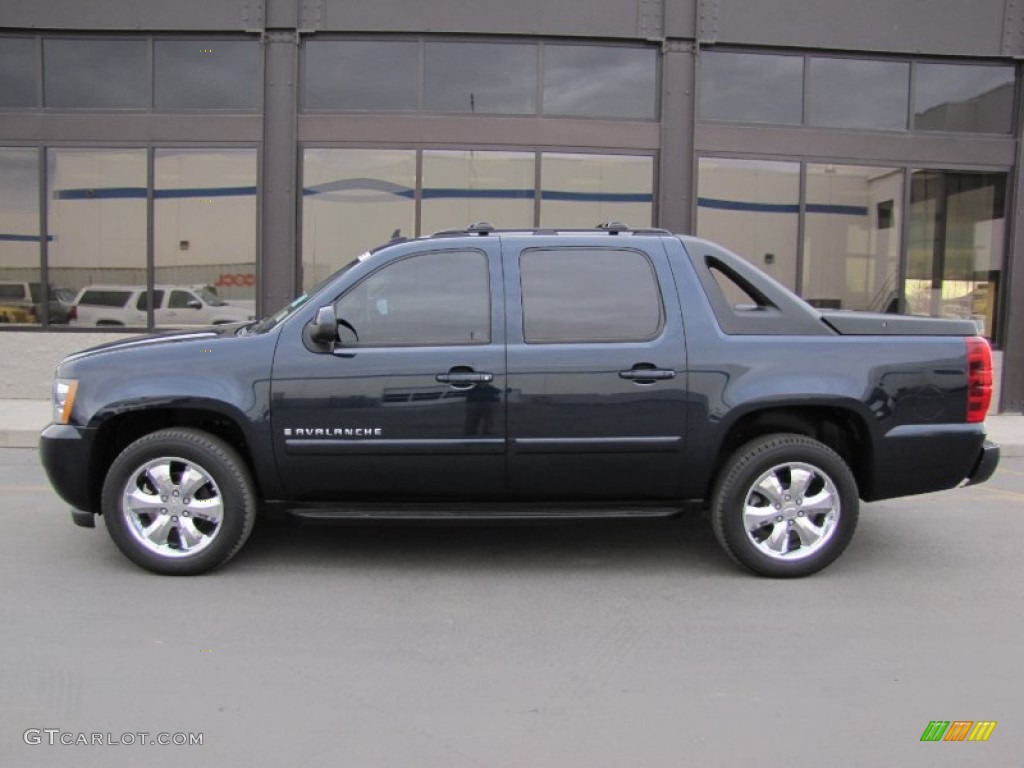 Dark Blue Metallic 2007 Chevrolet Avalanche LT 4WD Exterior Photo #57221693