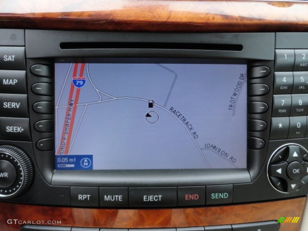 2006 Mercedes-Benz E 500 4Matic Sedan Navigation Photo #57221789
