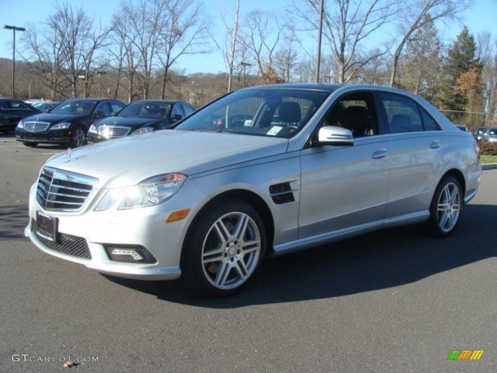 Iridium Silver Metallic 2010 Mercedes-Benz E 550 4Matic Sedan Exterior Photo #57222217