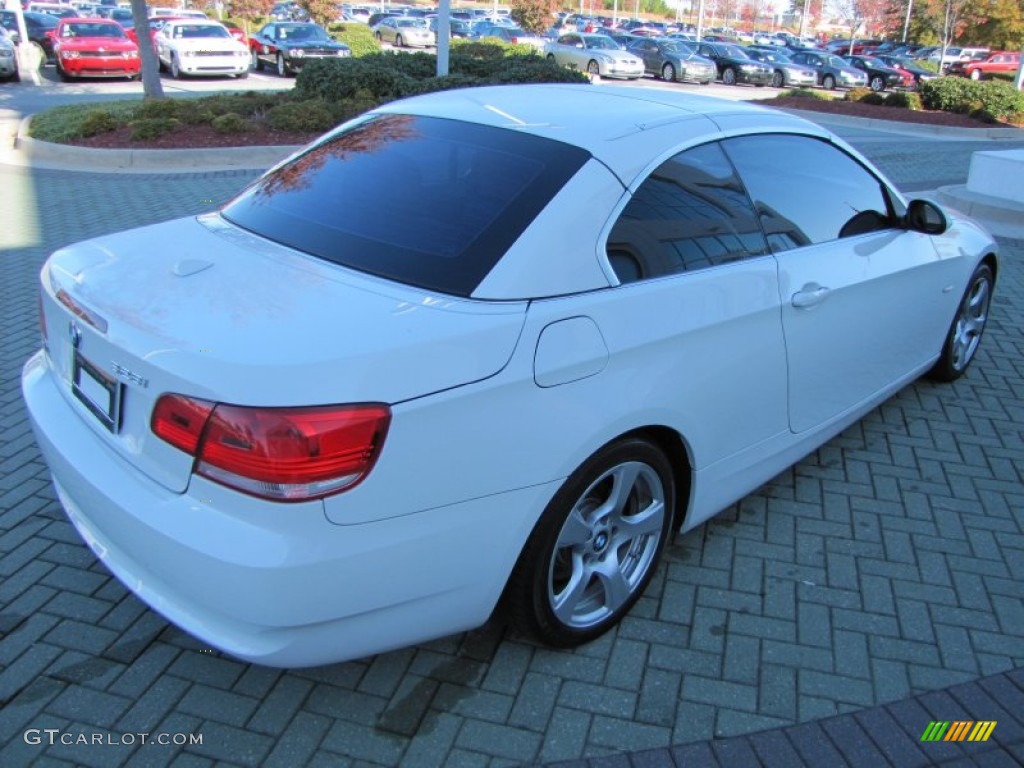 2008 3 Series 328i Convertible - Alpine White / Coral Red/Black photo #22