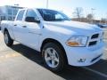 2012 Bright White Dodge Ram 1500 Express Quad Cab  photo #4