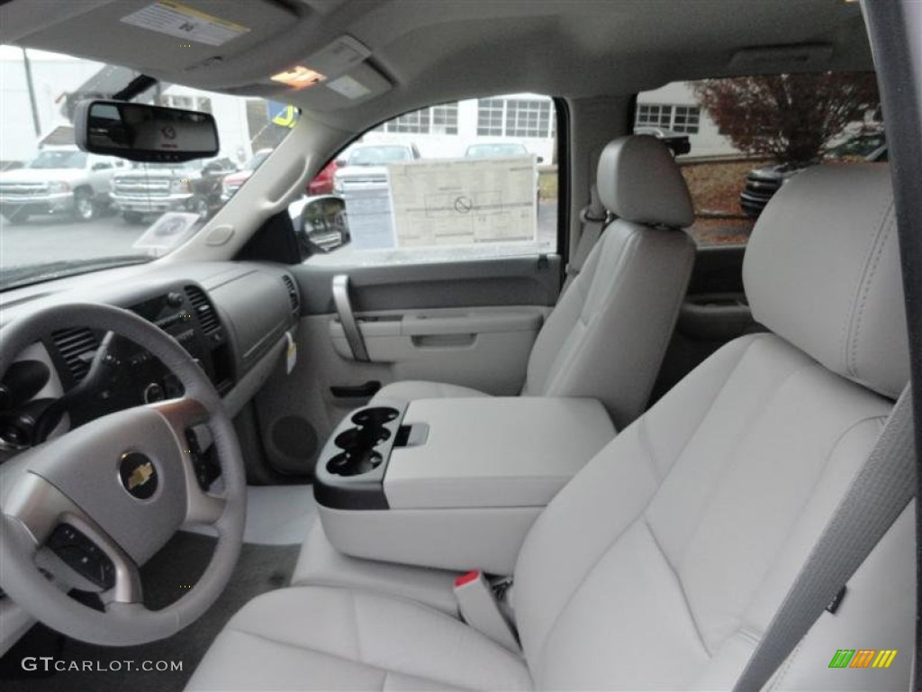 2012 Silverado 1500 LT Crew Cab 4x4 - White Diamond Tricoat / Light Titanium/Dark Titanium photo #5