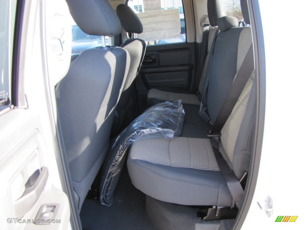 2012 Ram 1500 Express Quad Cab - Bright White / Dark Slate Gray/Medium Graystone photo #8