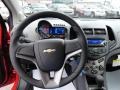 Jet Black/Dark Titanium 2012 Chevrolet Sonic LS Hatch Steering Wheel
