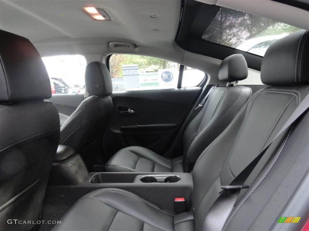 Jet Black/Dark Accents Interior 2012 Chevrolet Volt Hatchback Photo #57225958