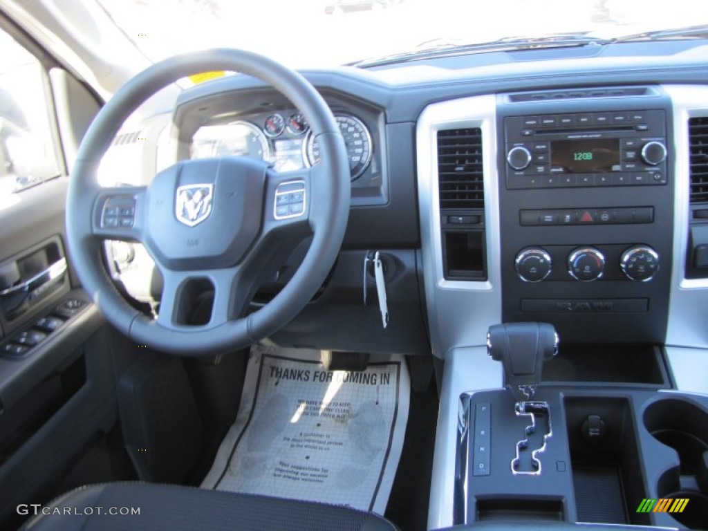 2012 Ram 1500 Sport Quad Cab - Black / Dark Slate Gray photo #10