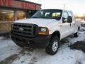 Oxford White Clearcoat 2007 Ford F250 Super Duty XL SuperCab 4x4 Utility