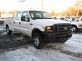 2007 Oxford White Clearcoat Ford F250 Super Duty XL SuperCab 4x4 Utility  photo #4