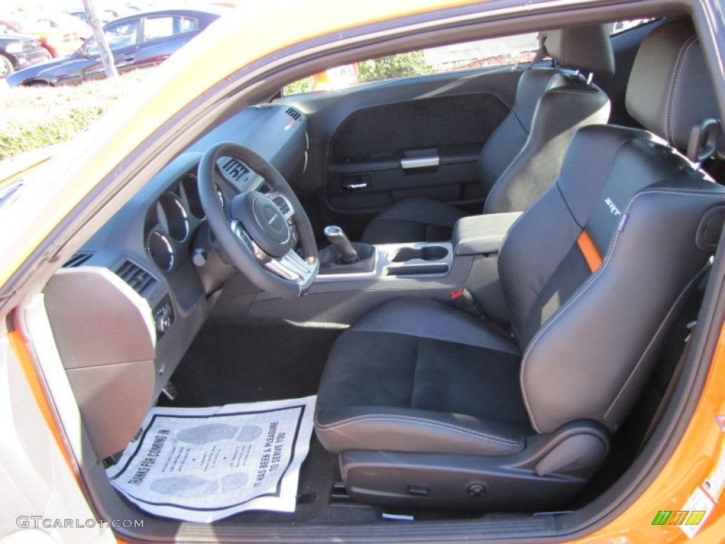 Dark Slate Gray Interior 2012 Dodge Challenger SRT8 392 Photo #57226435