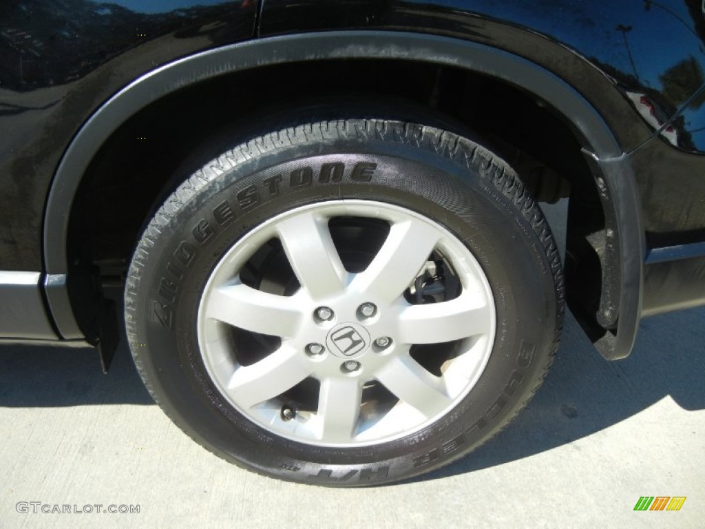 2009 CR-V EX-L - Crystal Black Pearl / Black photo #20