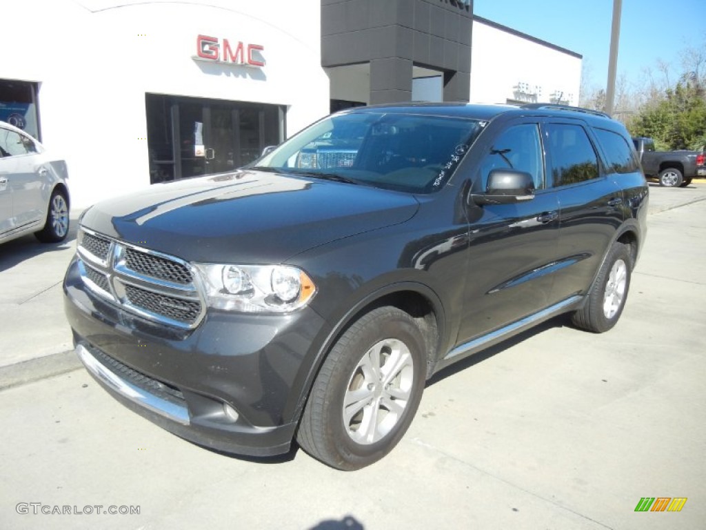 2011 Durango Crew - Blackberry Pearl / Black photo #2