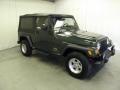 2004 Shale Green Metallic Jeep Wrangler Sport 4x4  photo #1