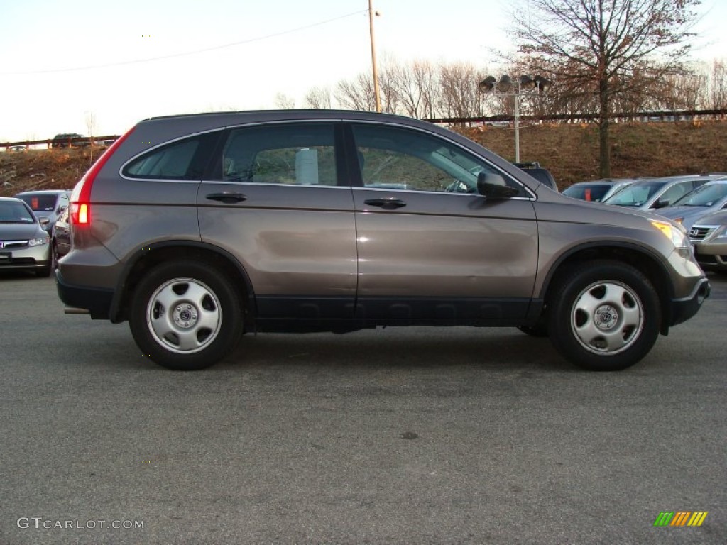 2009 CR-V LX 4WD - Urban Titanium Metallic / Black photo #8