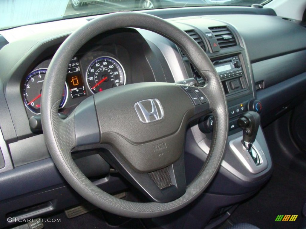 2009 CR-V LX 4WD - Urban Titanium Metallic / Black photo #22