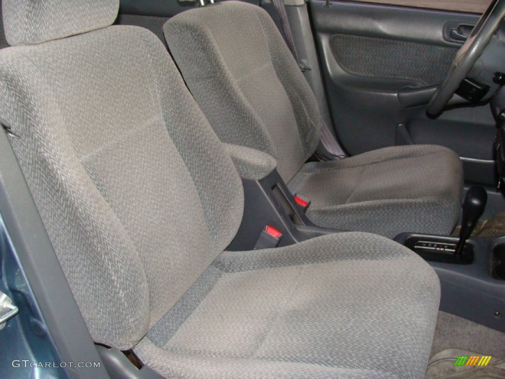 2000 Civic LX Sedan - Iced Teal Pearl / Dark Gray photo #15