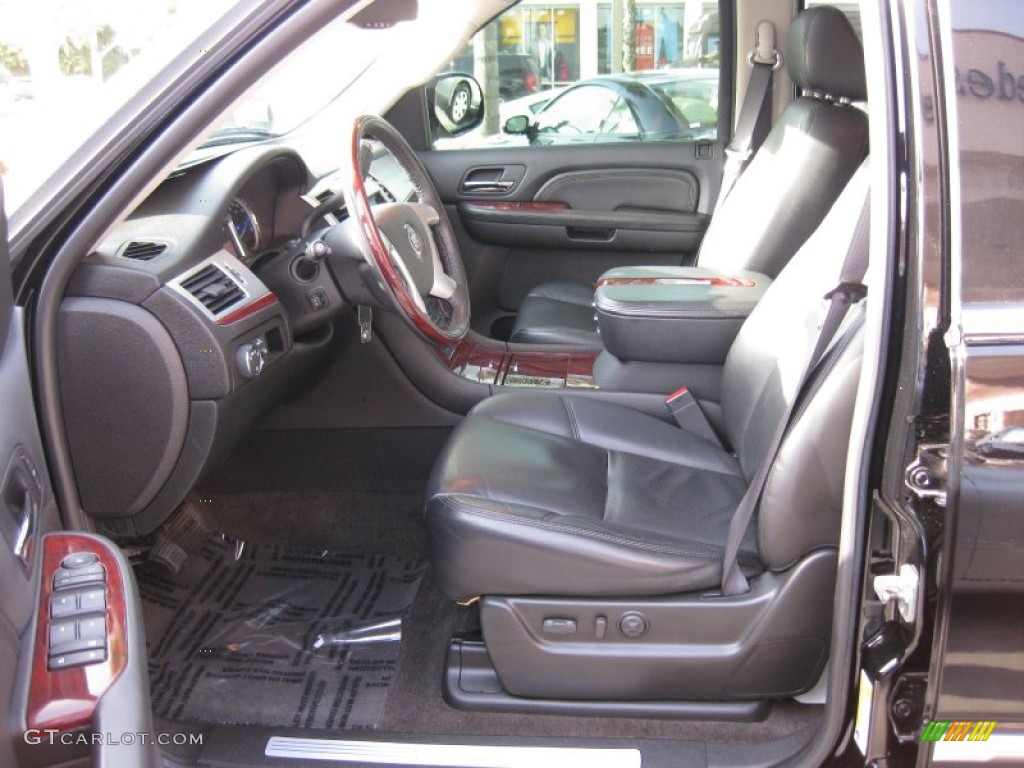 Ebony/Ebony Interior 2009 Cadillac Escalade ESV Photo #57229756