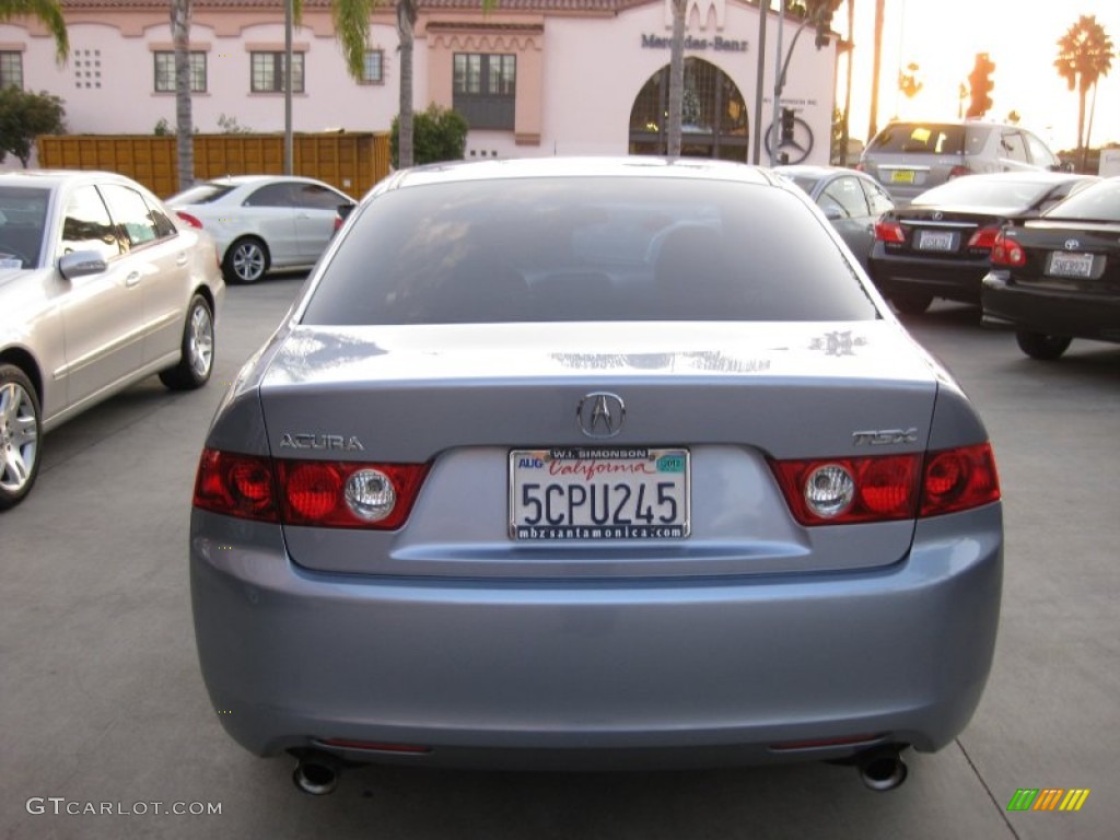 2004 TSX Sedan - Meteor Silver Metallic / Quartz photo #3