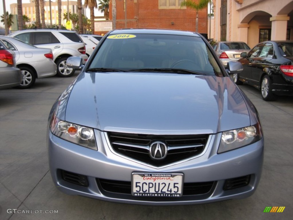 2004 TSX Sedan - Meteor Silver Metallic / Quartz photo #6