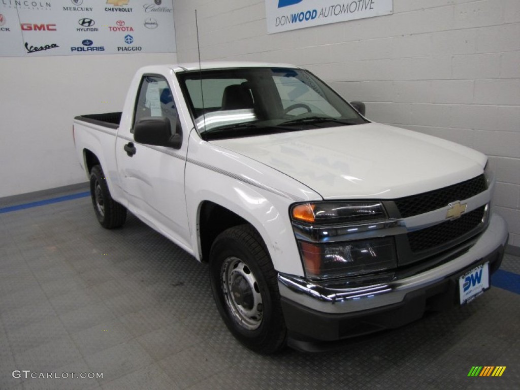 2006 Colorado Regular Cab - Summit White / Medium Pewter photo #1