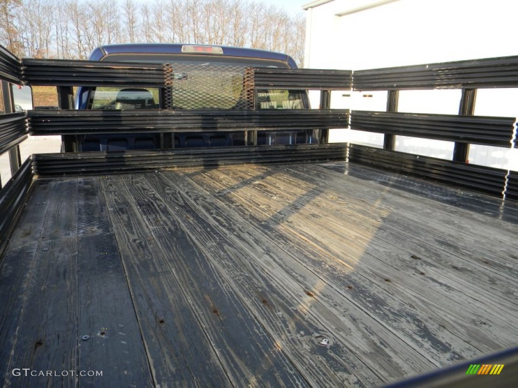 2002 Ram 3500 SLT Regular Cab Dually Stake Truck - Patriot Blue Metallic / Agate photo #8