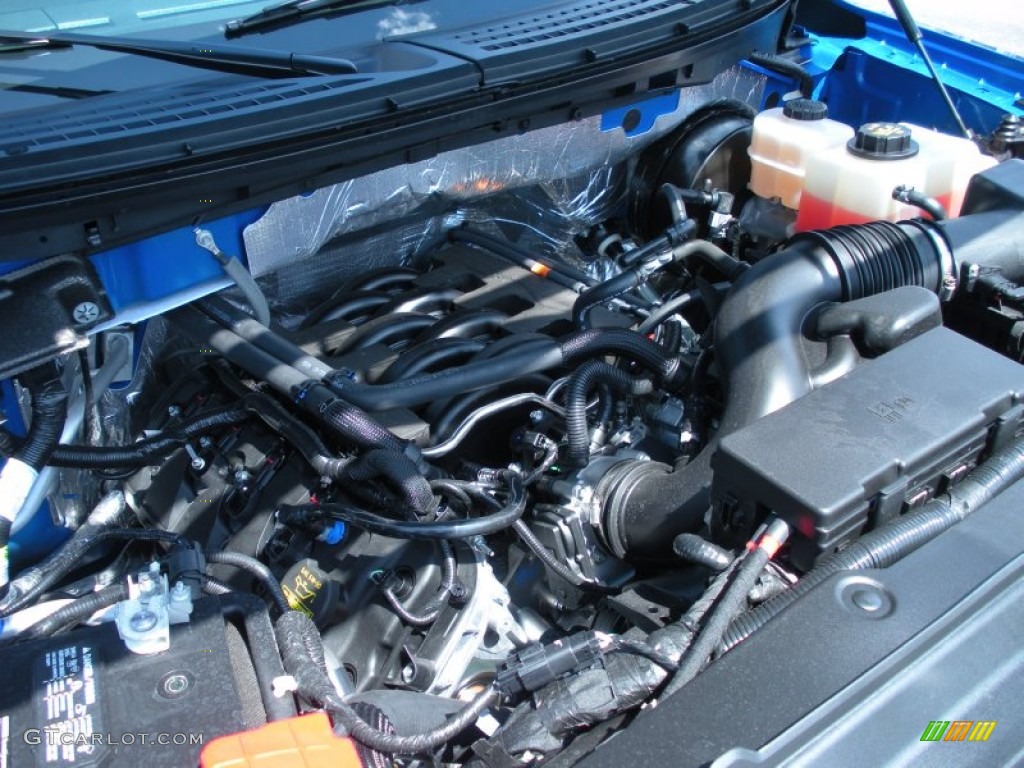2011 Ford F150 STX SuperCab 5.0 Liter Flex-Fuel DOHC 32-Valve Ti-VCT V8 Engine Photo #57232015
