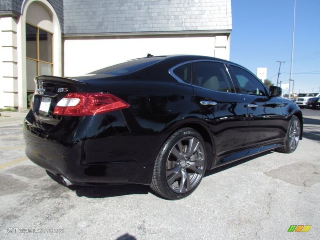 Black Obsidian 2011 Infiniti M 37 S Sedan Exterior Photo #57232860
