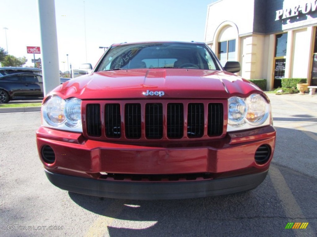 2006 Grand Cherokee Laredo - Inferno Red Crystal Pearl / Medium Slate Gray photo #6