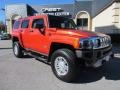 2008 Solar Flare Metallic Hummer H3   photo #5