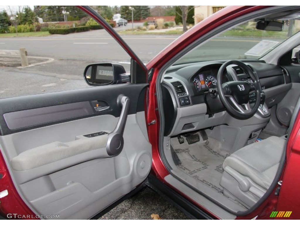 2008 CR-V EX 4WD - Tango Red Pearl / Gray photo #13