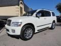 2008 Tuscan Pearl White Infiniti QX 56 4WD  photo #7