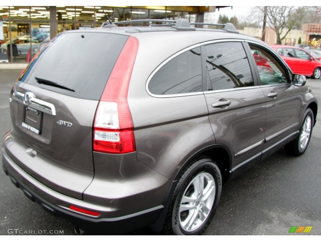 2011 CR-V EX-L 4WD - Urban Titanium Metallic / Ivory photo #6