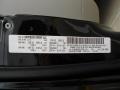  2012 Routan SE Nocturne Black Metallic Color Code PXR