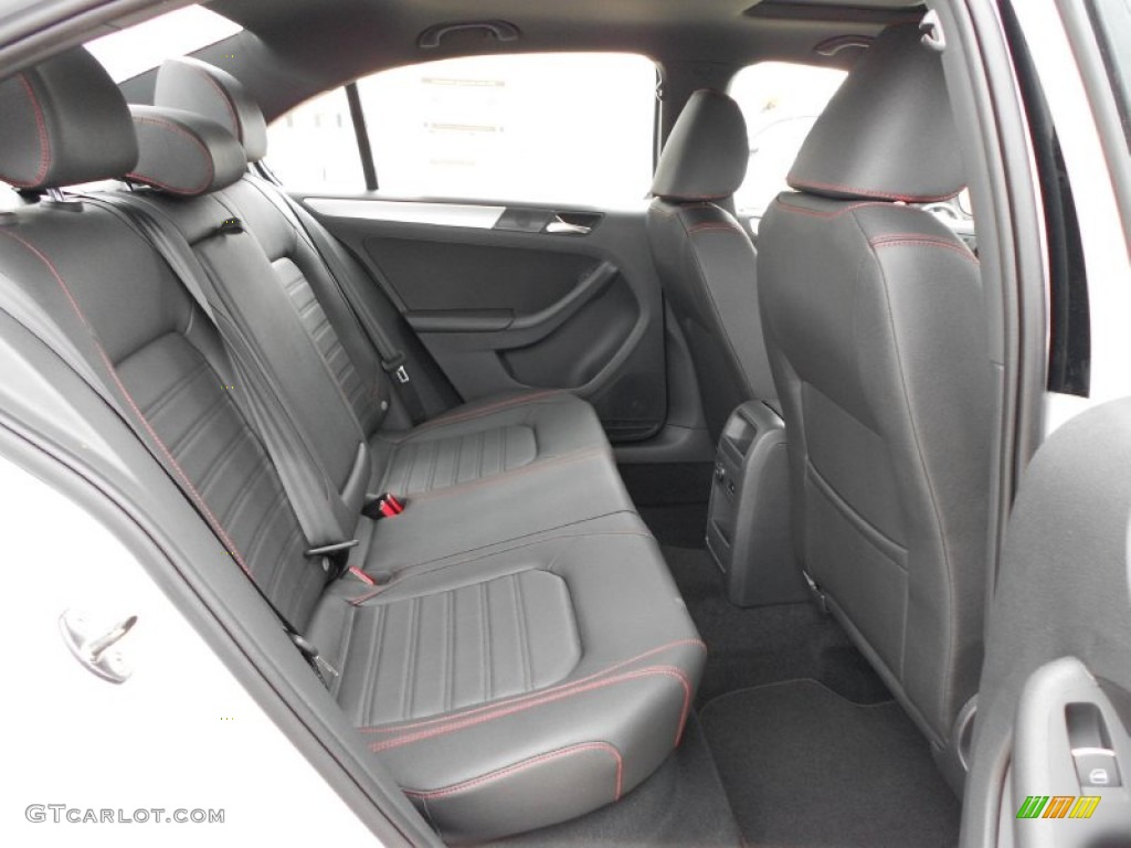 Titan Black Interior 2012 Volkswagen Jetta GLI Autobahn Photo #57235366