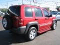 2002 Flame Red Jeep Liberty Sport  photo #9