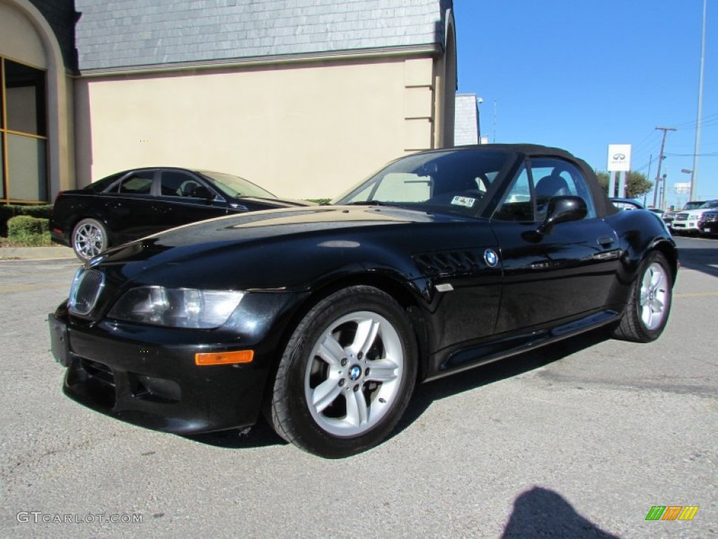 Jet Black 2000 BMW Z3 2.3 Roadster Exterior Photo #57236554