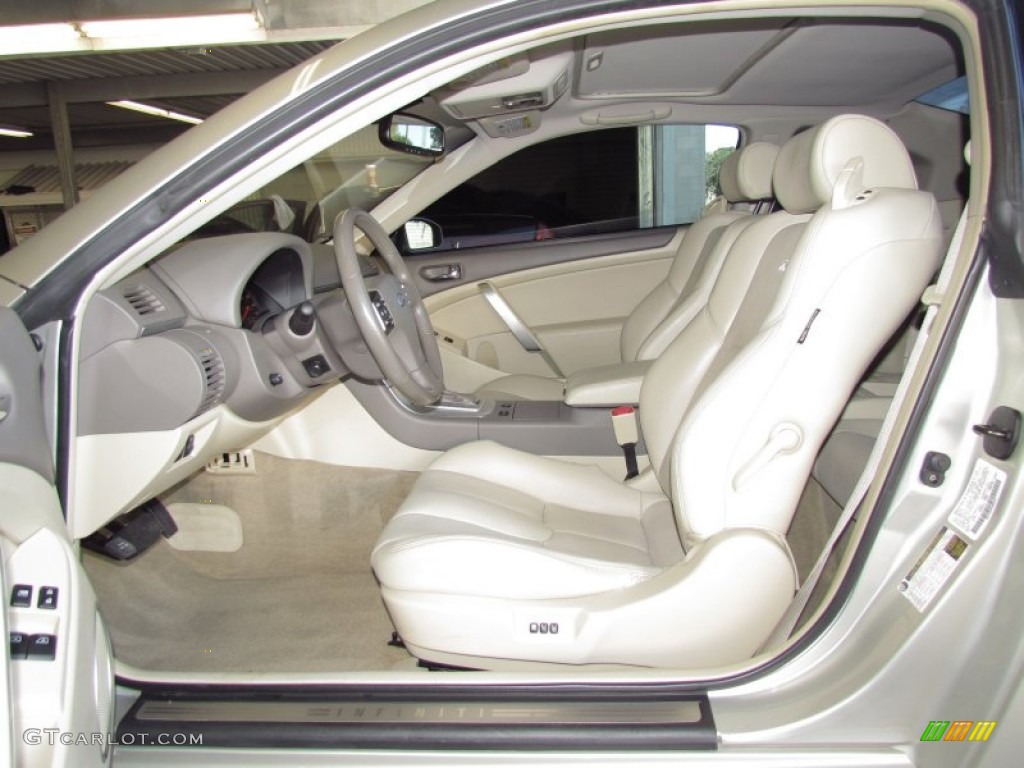 Wheat Beige Interior 2007 Infiniti G 35 Coupe Photo #57236724
