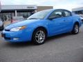 2005 Summer Blue Saturn ION 3 Quad Coupe  photo #2