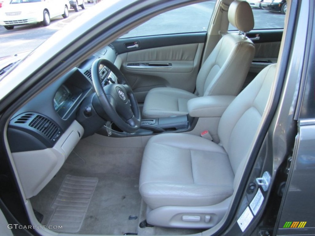 Stone Interior 2002 Toyota Camry LE V6 Photo #57239462