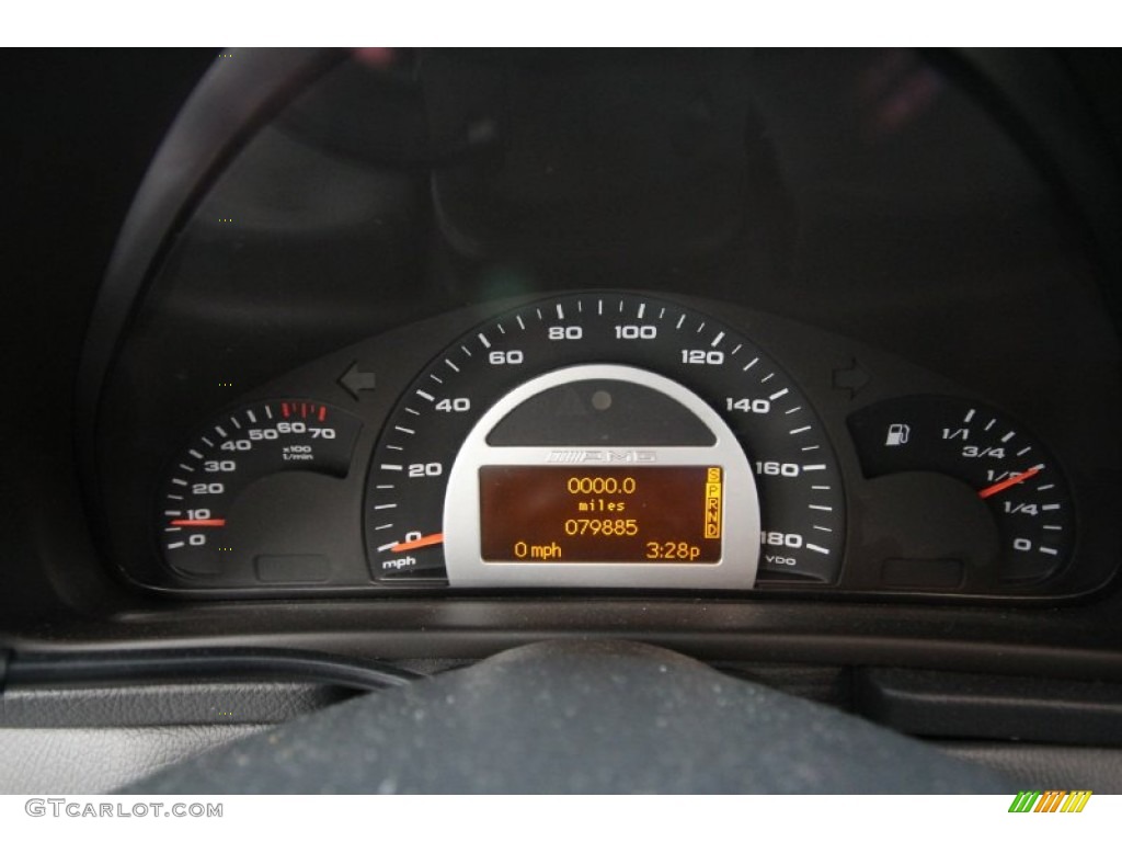 2003 Mercedes-Benz C 32 AMG Sedan Gauges Photo #57239938