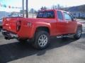 2012 Inferno Orange Metallic Chevrolet Colorado LT Extended Cab 4x4  photo #5