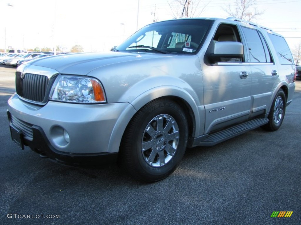 2003 Navigator Luxury - Silver Birch Metallic / Light Parchment photo #1