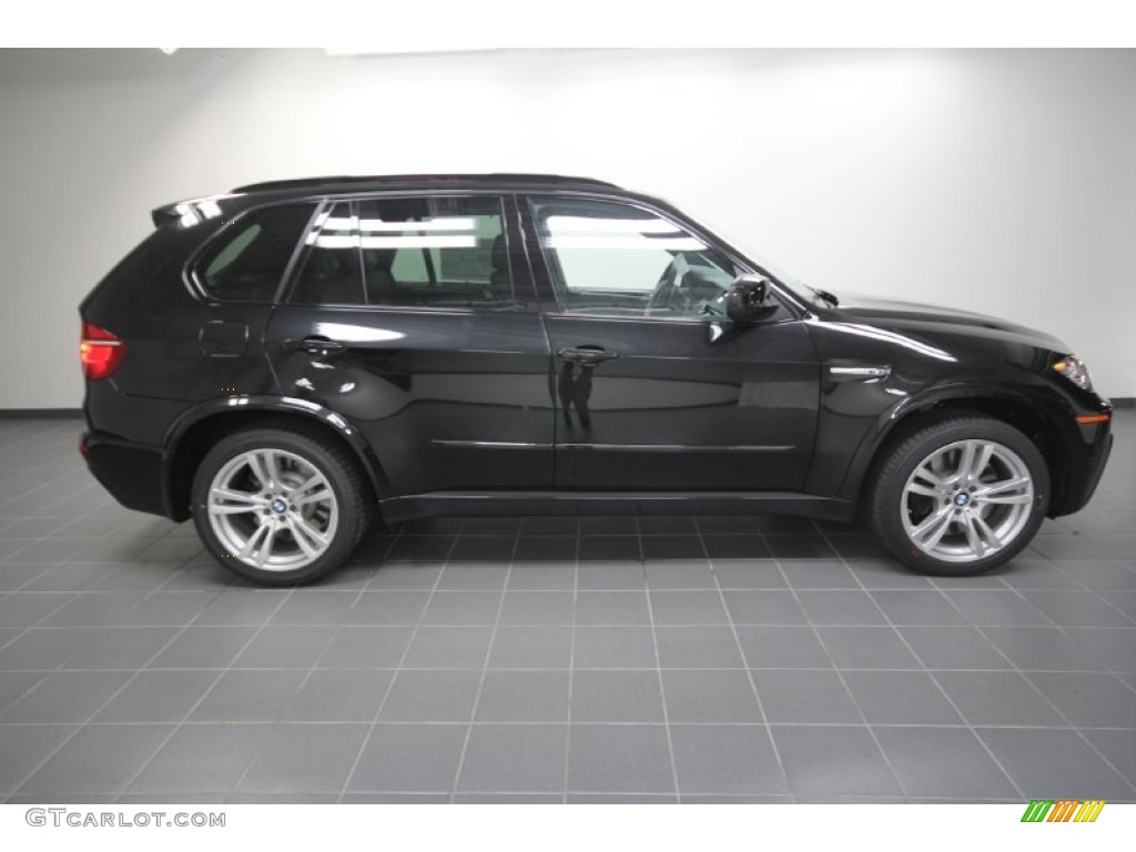 Black Sapphire Metallic 2012 BMW X5 M Standard X5 M Model Exterior Photo #57242246